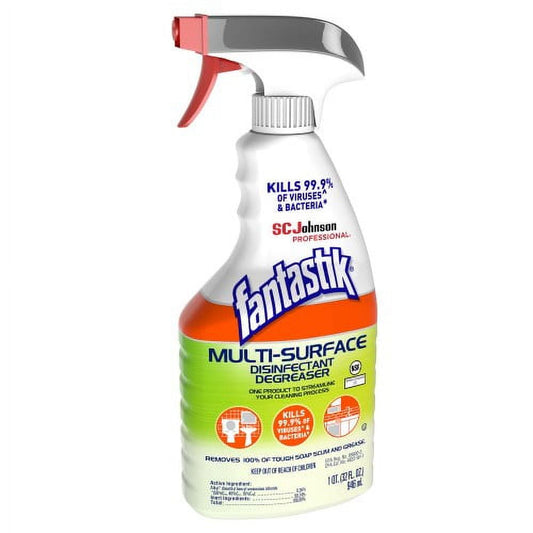 SC Johnson fantastik® Multi-Surface Disinfectant Degreaser
