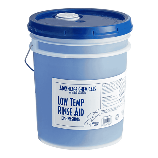 Advantage Chemicals 5 gallon Low Temperature Concentrated Dish Washing Machine Rinse Aid