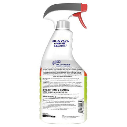 SC Johnson fantastik® Multi-Surface Disinfectant Degreaser - 8/Case