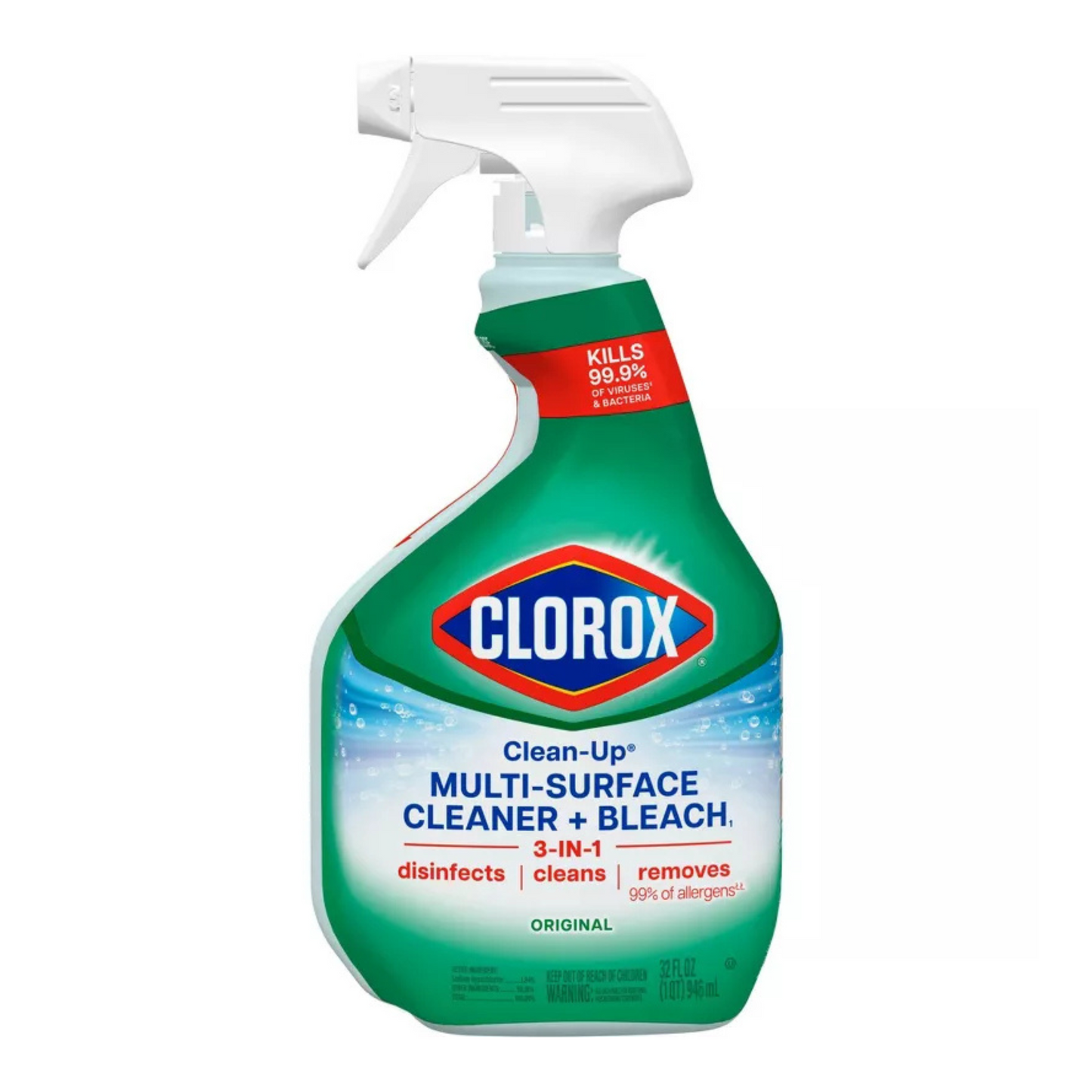 Clorox® All Purpose Cleaner with Bleach, Original Scent 9/Case