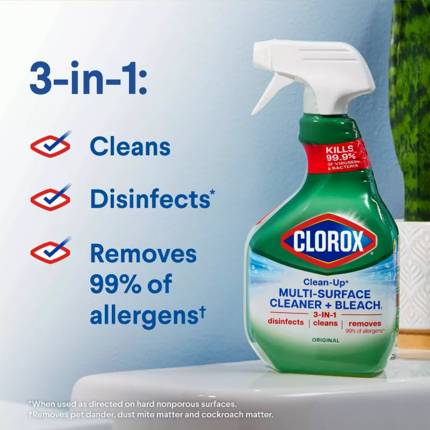 Clorox® All Purpose Cleaner with Bleach, Original Scent 9/Case