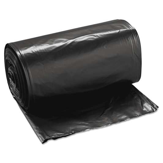 Low Density Can Liner. Coreless, Perforated. Black