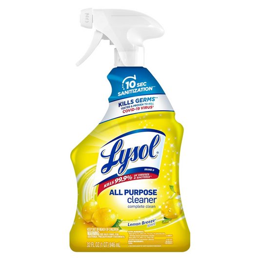 Lysol Disinfectant All-Purpose Cleaner, Lemon Breeze Scent