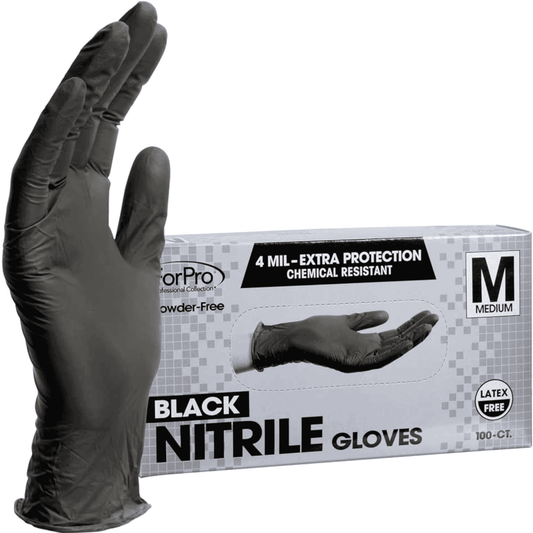 Nitrile Glove, Black blue 3.5gr, Powder Free